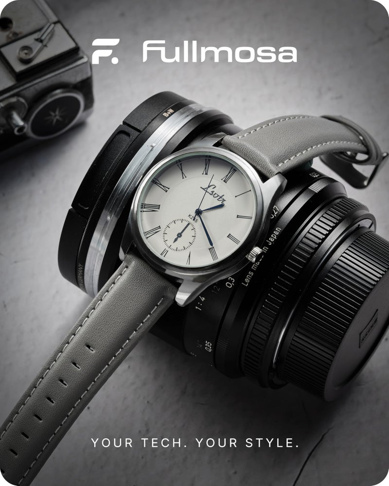 Fullmosa Watch Band, Quick Release Leather Watch Strap for Men Women, Replacement Bands Width 14mm 16mm 18mm 19mm 20mm 21mm 22mm 24mm - Image 2